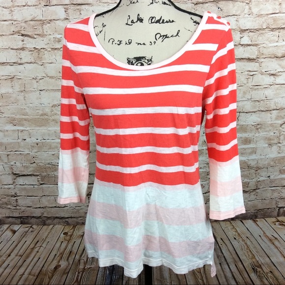 Anthropologie Tops - Pilcro and The Letterpress Striped Tee Shirt XS